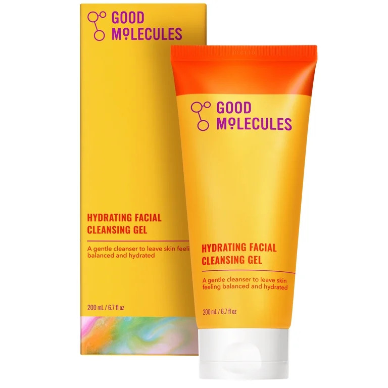 Good Molecules Hydrating Facial Cleansing Gel - Face Wash with Rosewater and Pineapple Extracts t... | Walmart (US)