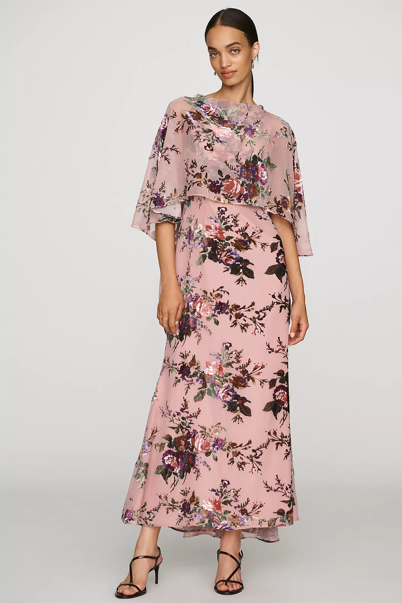 Hutch Avielle Cape Maxi Dress | Anthropologie (US)