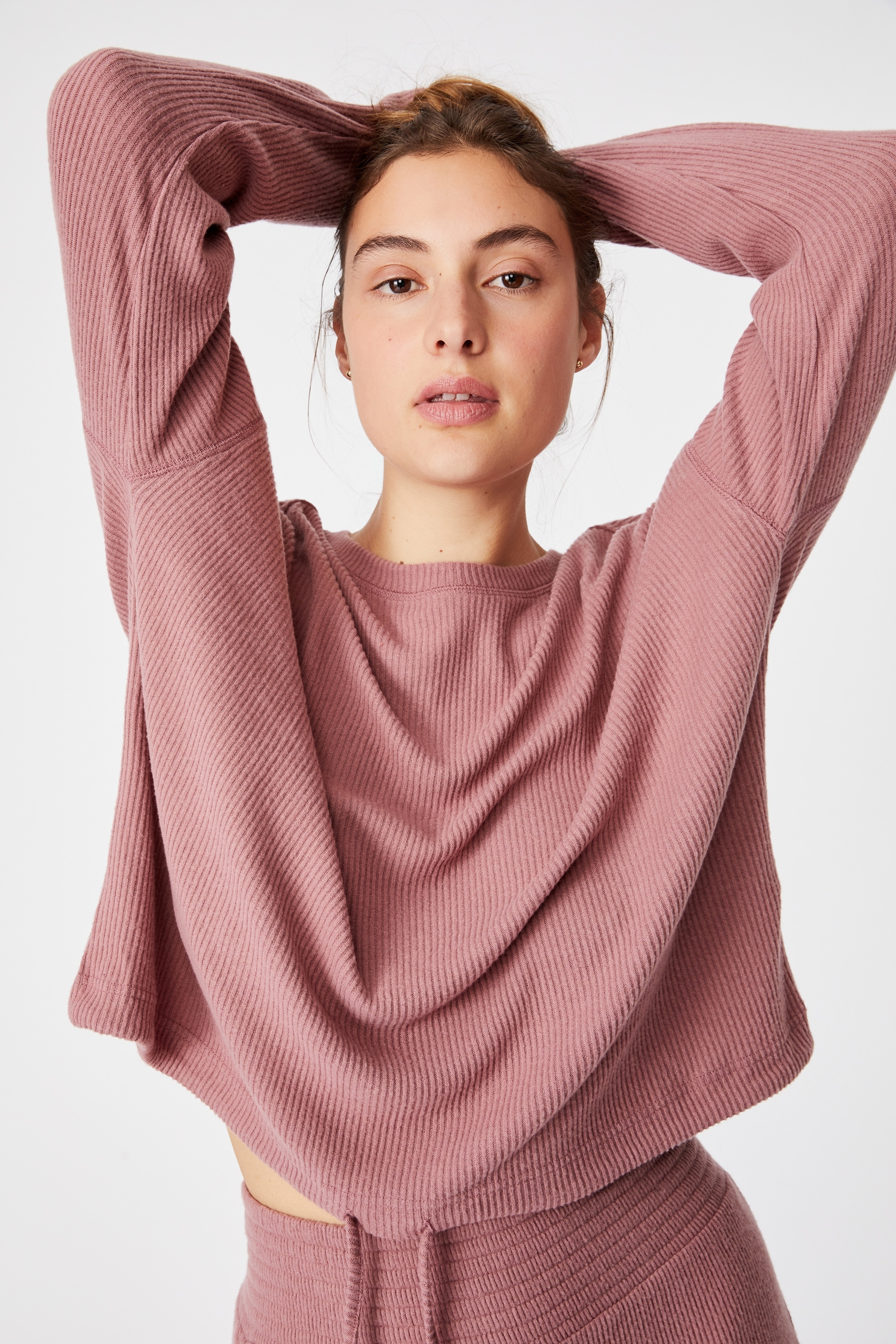 Super Soft Draw Cord Crew | Cotton On (ANZ)