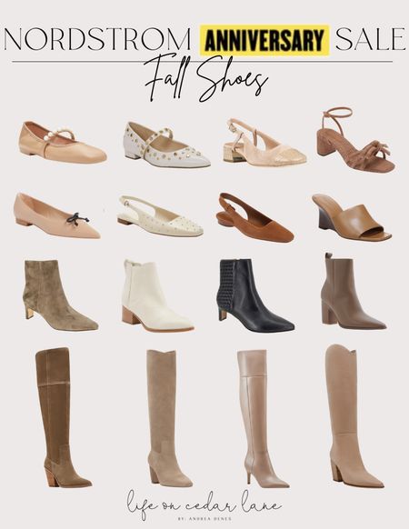 Nordstrom Anniversary Sale fall shoes finds. Such a great time to refresh your booties, tall boots, work shoes, ballet flats & more! Most come in multiple color options too!

#nsale #workwear 

#LTKFindsUnder100 #LTKShoeCrush #LTKxNSale