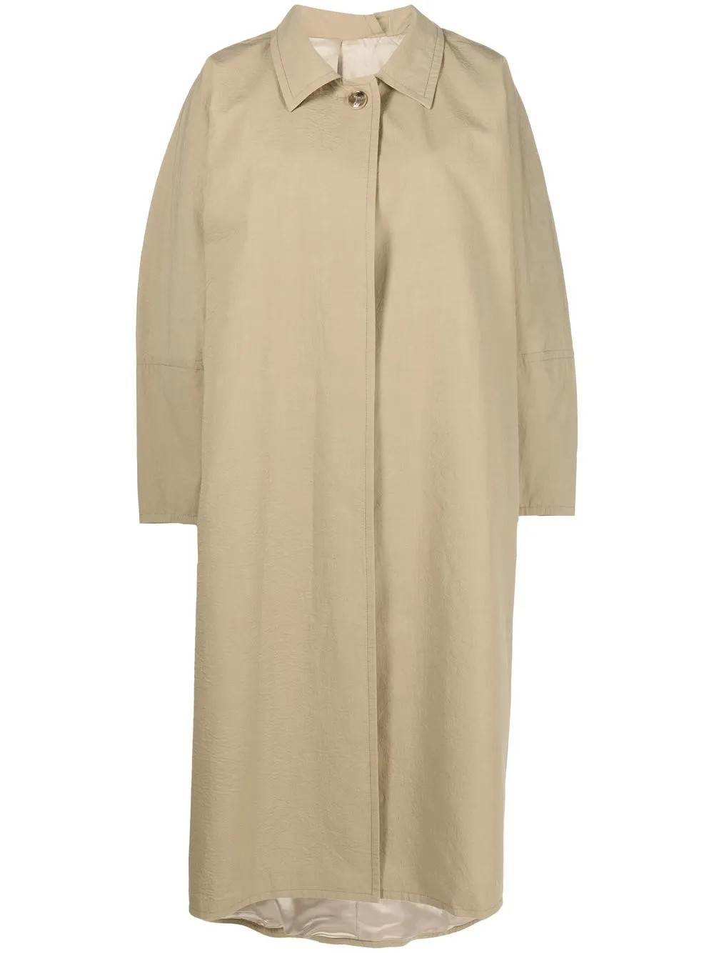 TOTEME Buttoned single-breasted Coat - Farfetch | Farfetch Global