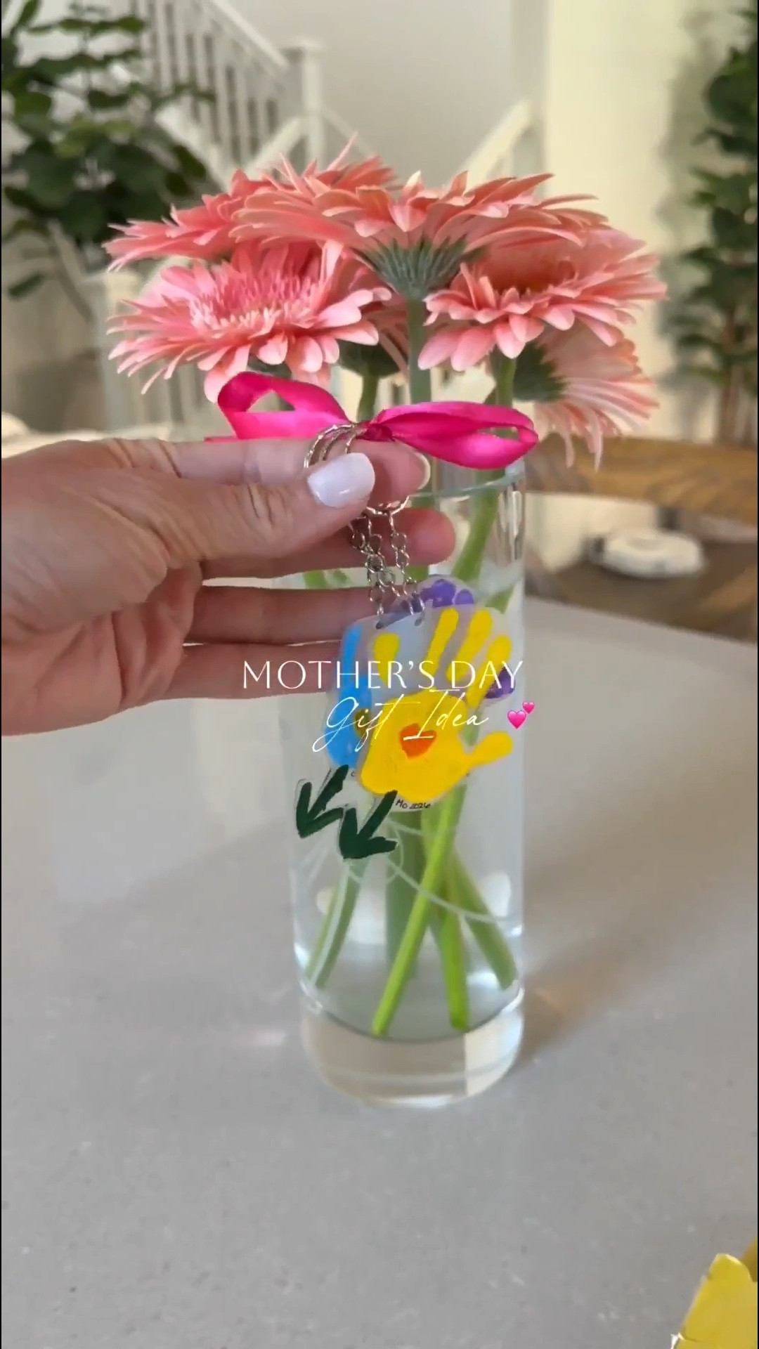 If you need a last minute easy Mother’s Day gift idea I’ve got ya covered! 💕🌸
I’m a huge lover of all the handprint crafts 🥺 My kids loved making these! The kit comes with a bunch of sheets so they can make their own fun crafts with them after.

Mothers Day gift ideas, Handprint gifts, kids handprints, easy Mother’s Day gift, personalized key chain gift, Mother’s Day gift, kids craft ideas, gift ideas from kids

#LTKMothersDay #LTKmomlife #LTKKids