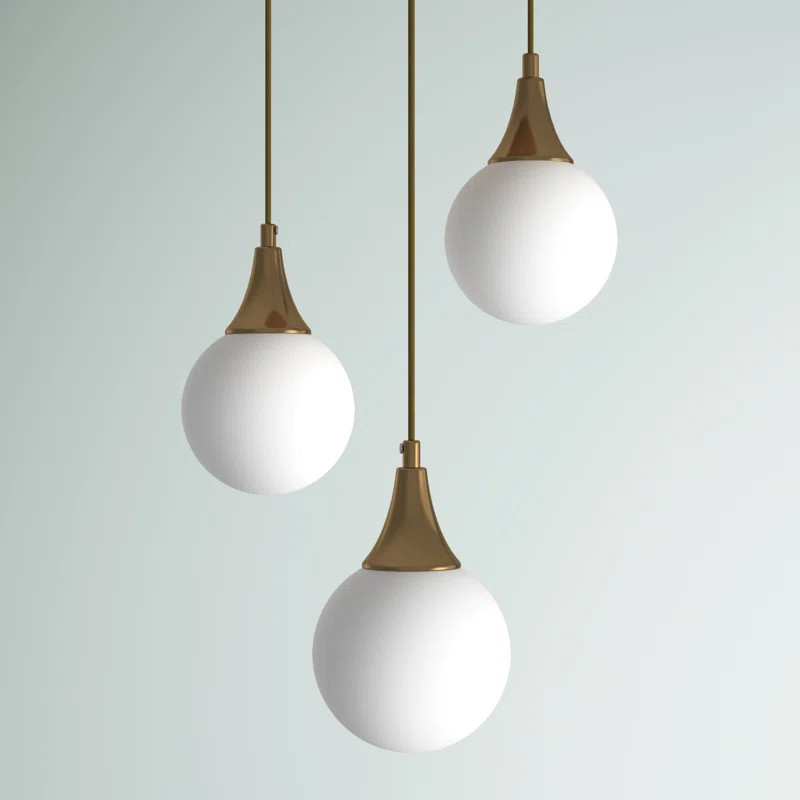 Perz 3 - Light Cluster Globe Pendant | Wayfair North America
