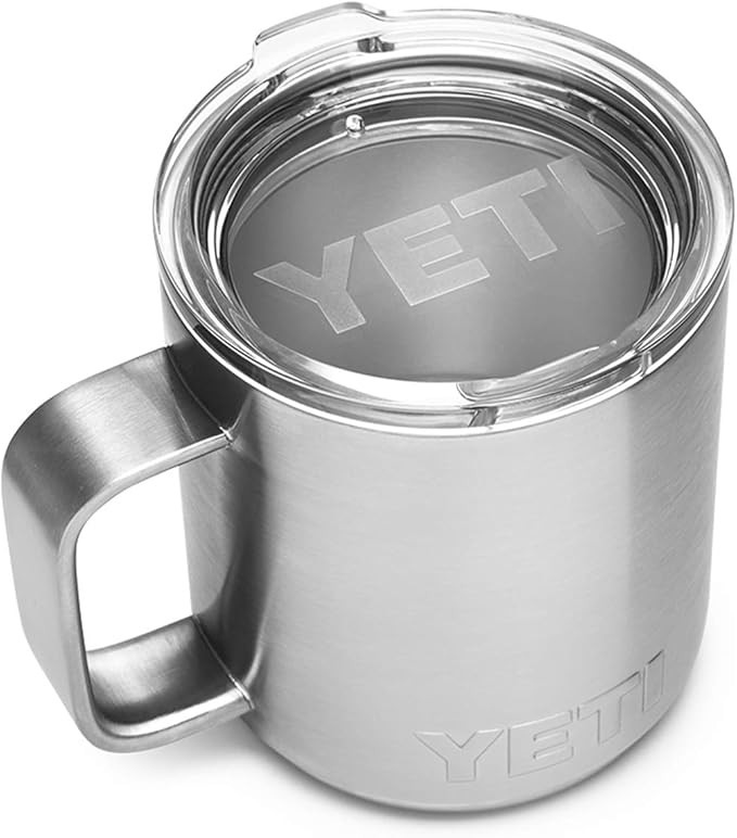 YETI Rambler 10 oz Stackable Mug, Stainless Steel, Vacuum Insulated with Standard Lid | Amazon (US)