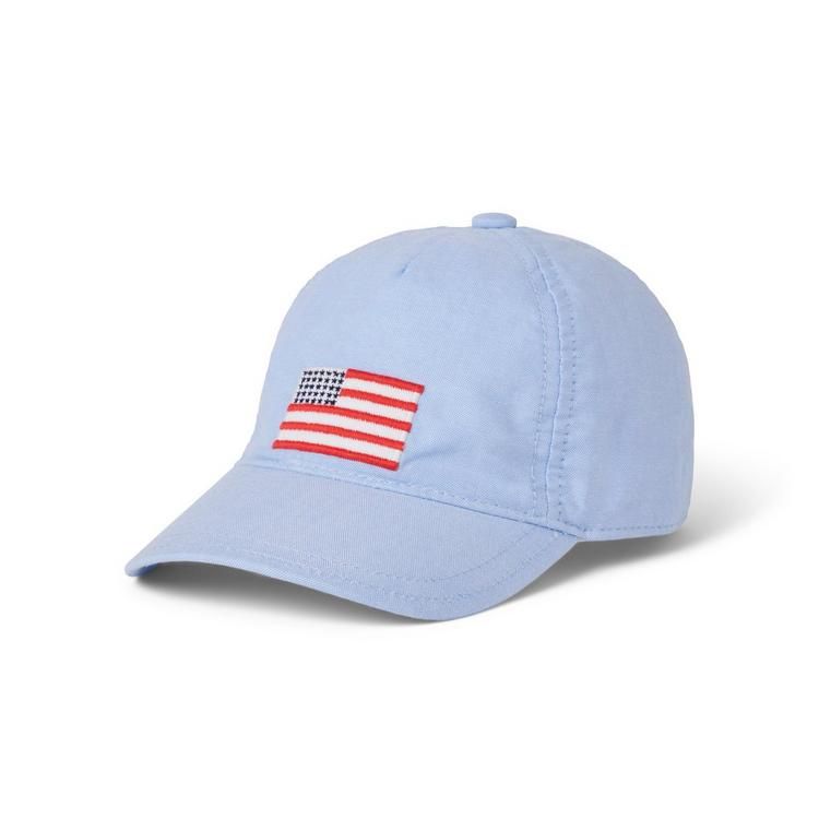 Embroidered Flag Oxford Cap | Janie and Jack