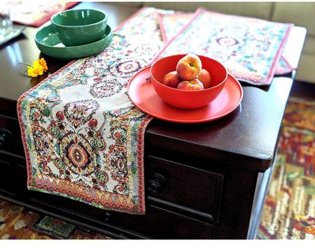 Tapestry table runner 

#LTKunder100 #LTKhome #LTKunder50