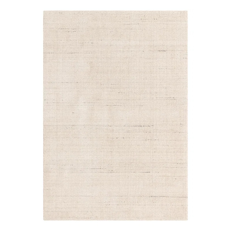 Handmade Hand-Knotted Wool Vanilla Bean Rug | Wayfair North America