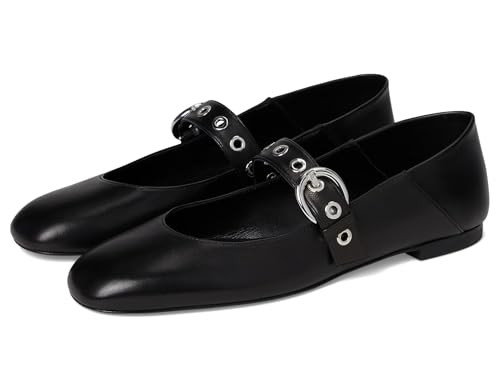 Stuart Weitzman Women's Supermoto Mary Jane Black 6.5 Medium | Amazon (US)