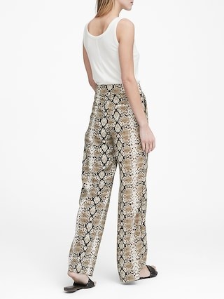 High-Rise Wide-Leg Pant | Banana Republic US