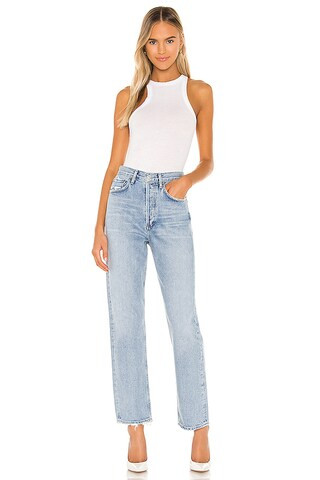 90's Mid Rise Loose Fit Jeans | Revolve Clothing (Global)