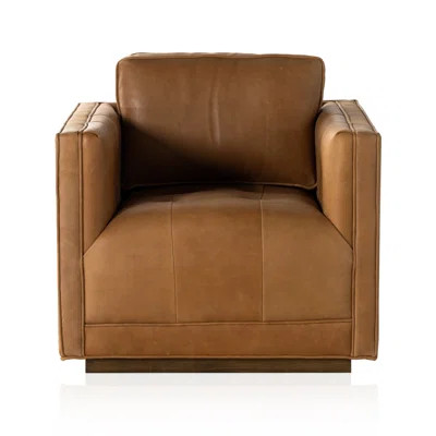 Lydia 32" W Genuine Leather Armchair | Birch Lane