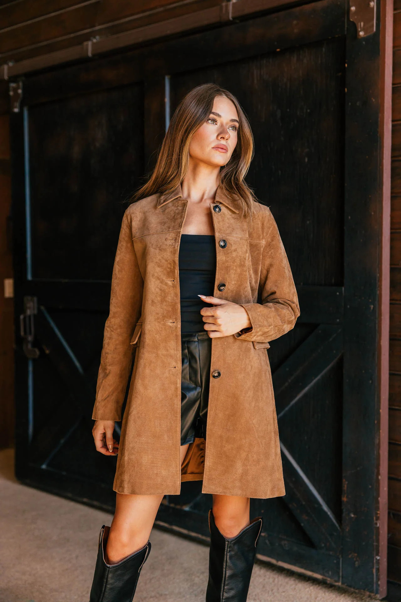 NEW!! Dirt Bike Trench Coat | Glitzy Bella