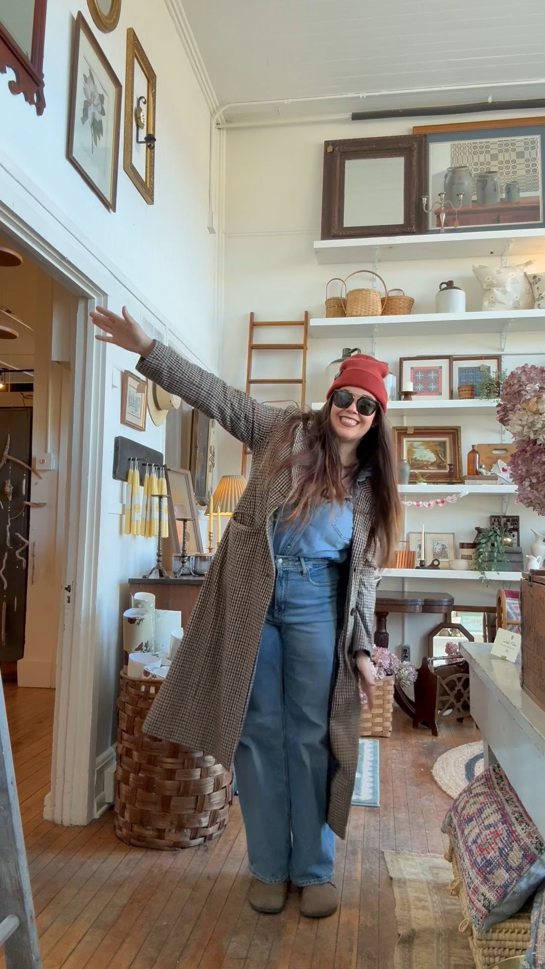 When you like what the model on the website is wearing, so I copied it, ha! Denim on Denim FTW! Love these $30 (on sale) jeans 👖 

#LTKMidsize #LTKSpringSale #LTKSaleAlert