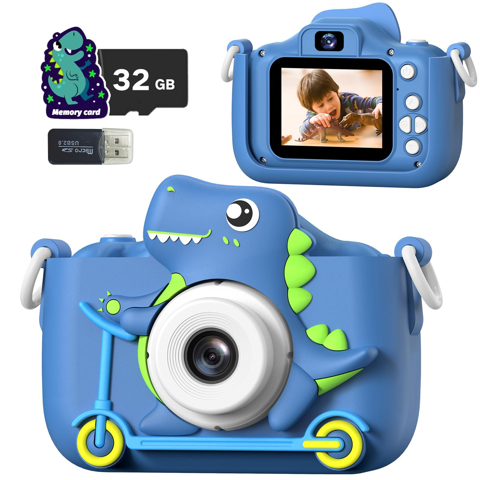 Kids Camera Toys,Children Digital Video Camera Gift for Girls Boys 3-12 Age Kids,Chritmas Birthda... | Amazon (US)