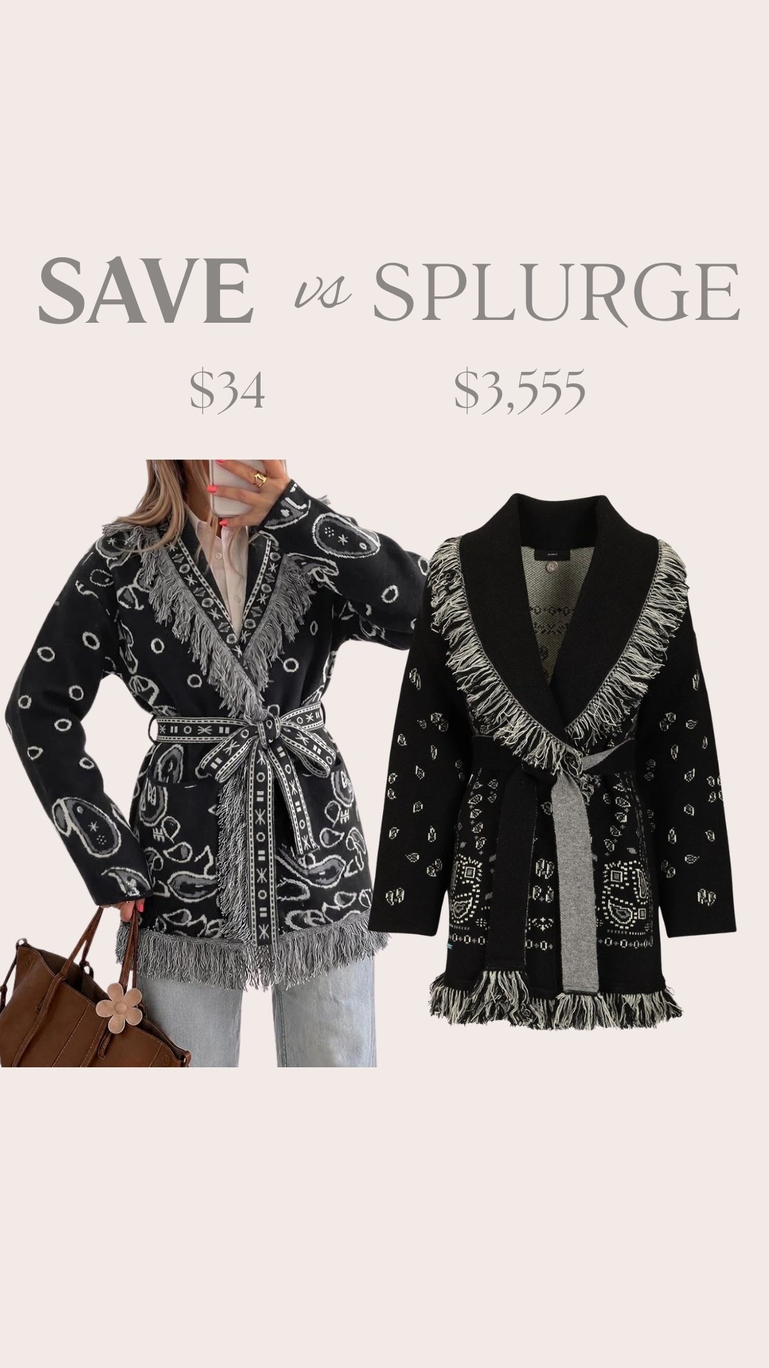 Save vs splurge

#LTKmorningroutine #LTKmomlife #LTKootd