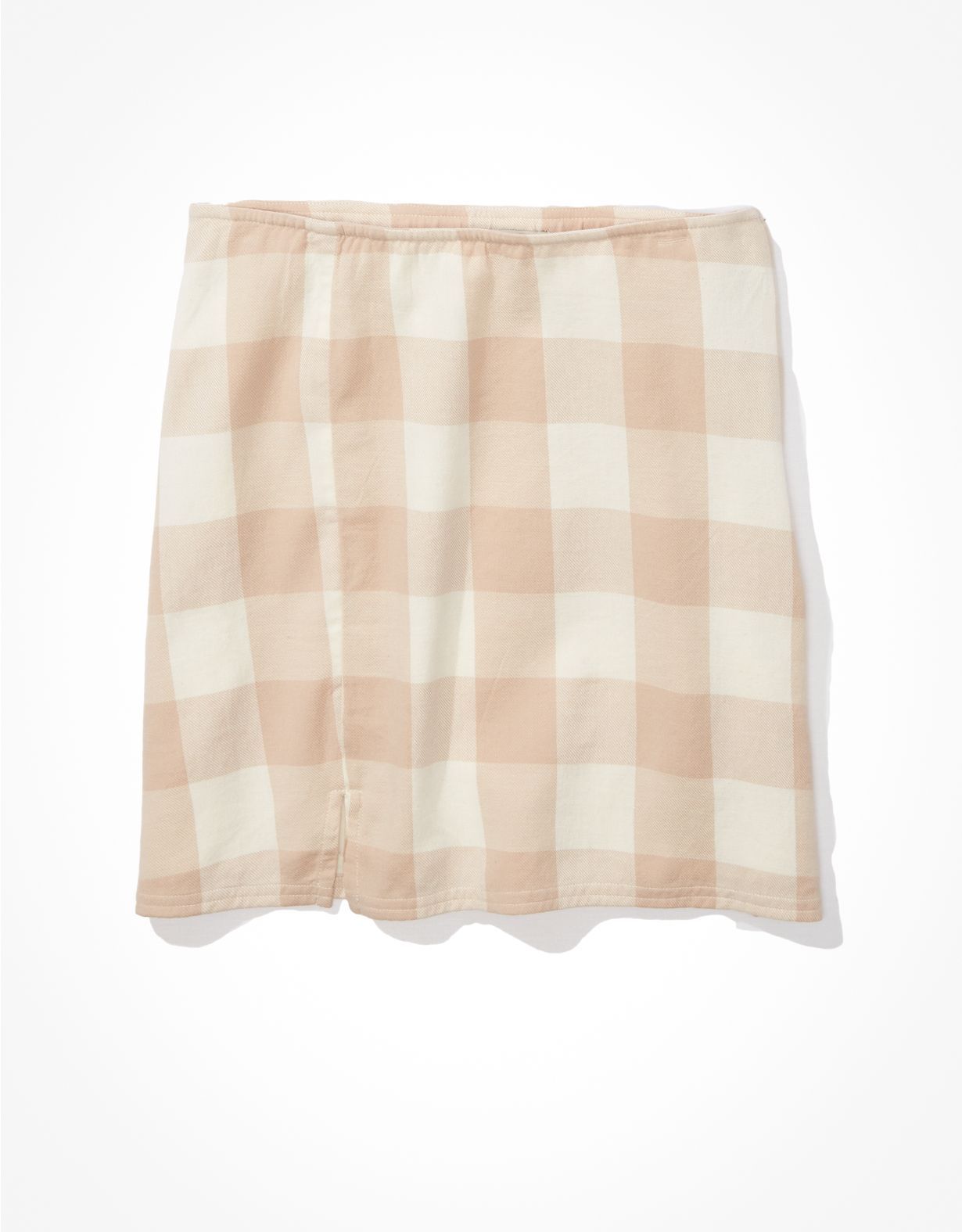 AE Plaid Slit Mini Skirt | American Eagle Outfitters (US & CA)