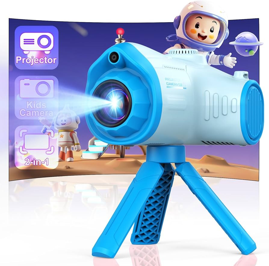 Kids Camera, Camera for Kids with Projector, Offers Projection, 48MP Photography, 1080p Video Rec... | Amazon (US)
