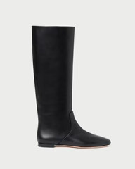 Lillian Black Leather Tall Boot | Loeffler Randall
