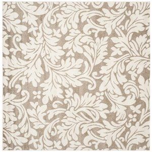 Safavieh Amherst Wheat Indoor Outdoor Rug - Square 7' | Cymax