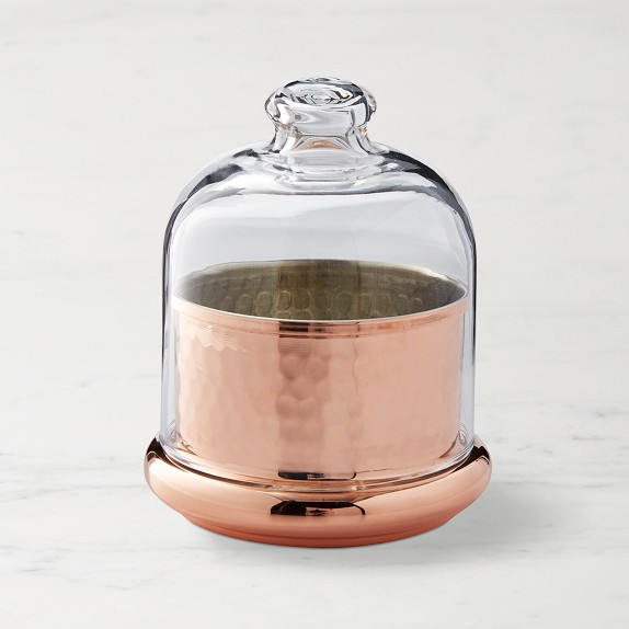 Williams Sonoma Hammered Copper Butter Keeper | Williams-Sonoma