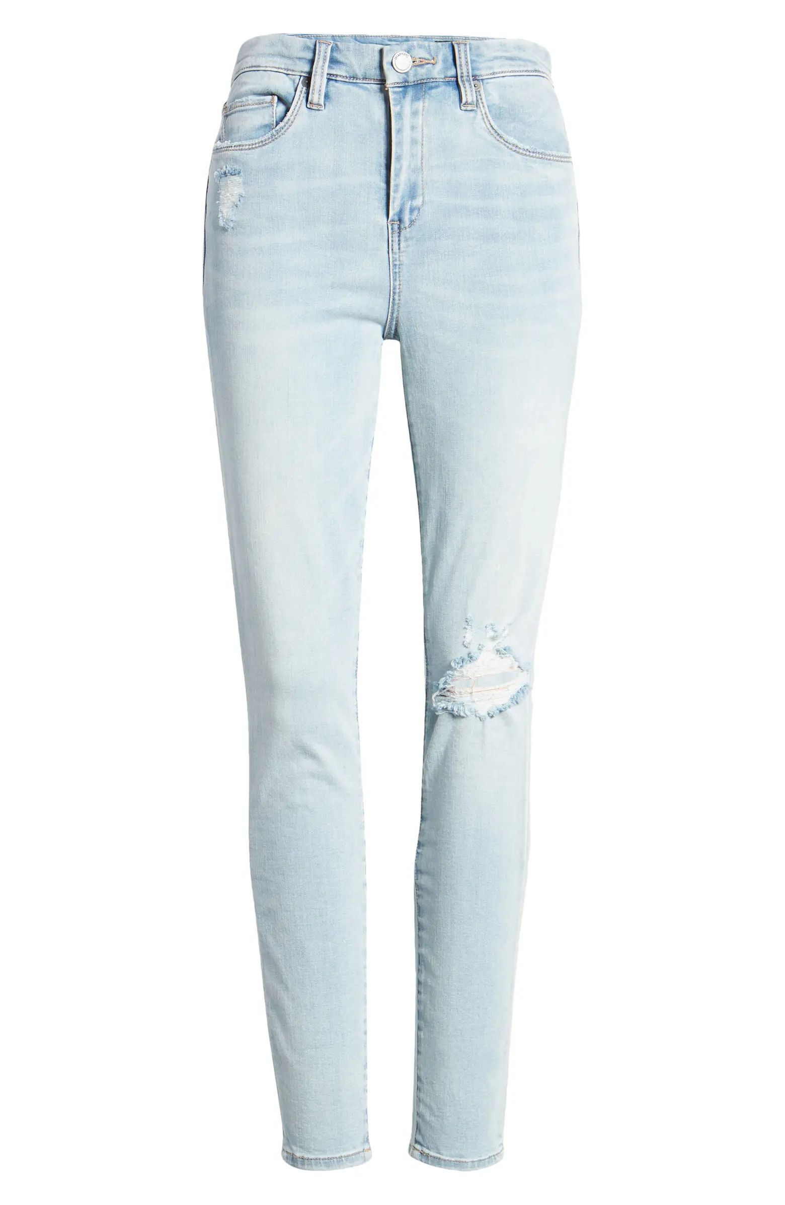 The Great Jones High Waist Ripped Jeans | Nordstrom
