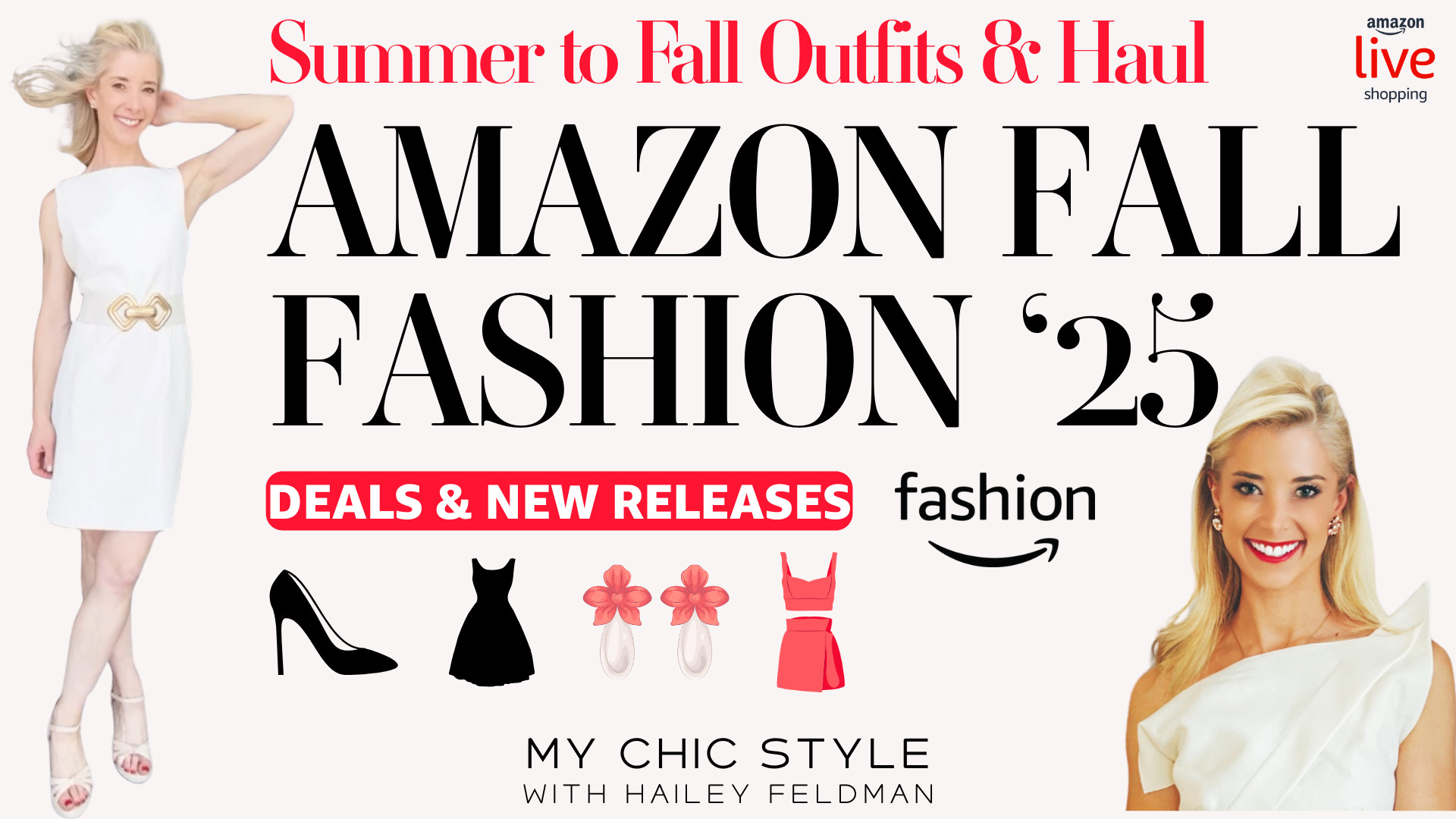 If you’re searching for the best Amazon fall outfits 2025, chic transitional looks, and wardrobe essentials that take you from summer to fall with ease, this Live Shopping Show is for you! This show, "Amazon Fall Fashion 2025 | Summer to Fall Outfits & Haul for Women LIVE Shopping," showcases classic chic women's clothing for Fall 2025 from Amazon Fashion. Join me Thursday, August 21, 4 pm EST: Summer to Fall Outfits & Wardrobe Essentials for Women Styled LIVE!
📌 Join on Amazon Live: https://www.amazon.com/live/broadcast/a871f360-a952-4b50-bd53-5401ec54cbba?ref_=cm_sw_r_cp_ud_cm_sw_al__BDH5QNCS6TAR7759Z3MR

In today’s live shopping show, you’ll discover:
✨ How to transition your wardrobe from summer to fall without wasting money.
✨ The best deals on women’s fashion available now to buy on Amazon.
✨ Affordable luxury outfits that elevate your everyday style.
✨ Classic chic women’s clothing haul with affordable Amazon fashion finds that look designer without the designer price tag.

Exclusive Live Shopping Shoppers Only Sales and Coupon Codes! 

#LTKSaleAlert #LTKStyleTip #LTKFindsUnder100