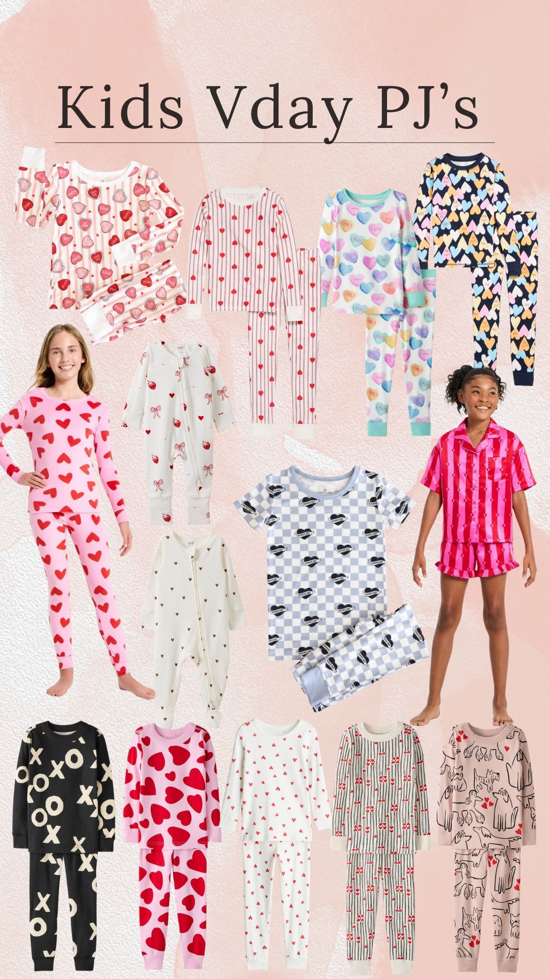 Cutest Valentine’s Day pajamas for the kids because nothing says love like tiny humans in heart jammies living their best cozy lives 💌 Sharing all my favorite festive and comfy finds.

#valentinesdaypajamas #kidsvalentinesday #matchingpajamas #cozykidstyle #momfinds #valentinesdaykids #ltkfamily #pajamastyle

#LTKValentine #LTKKids #LTKBaby