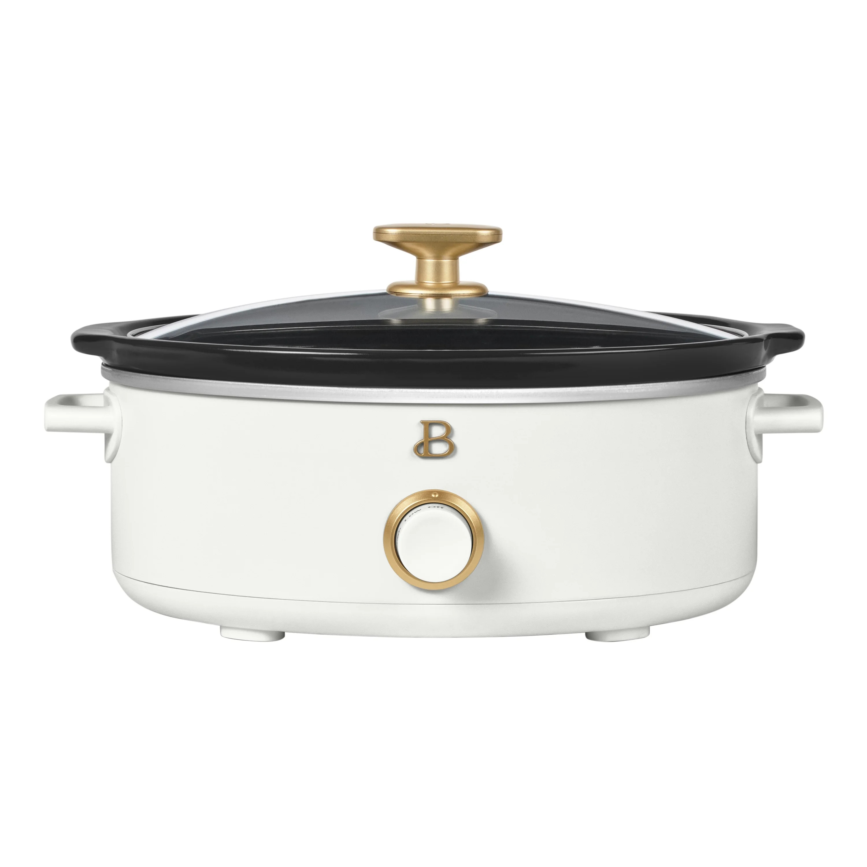 Beautiful 2.5 Qt Dip and Serve Manual Slow Cooker, White Icing by Drew Barrymore | Walmart (US)