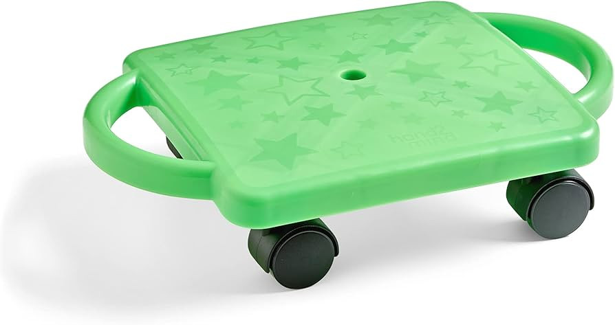 hand2mind Green Indoor Scooter Board with Handles, Ages 5+ | Amazon (US)