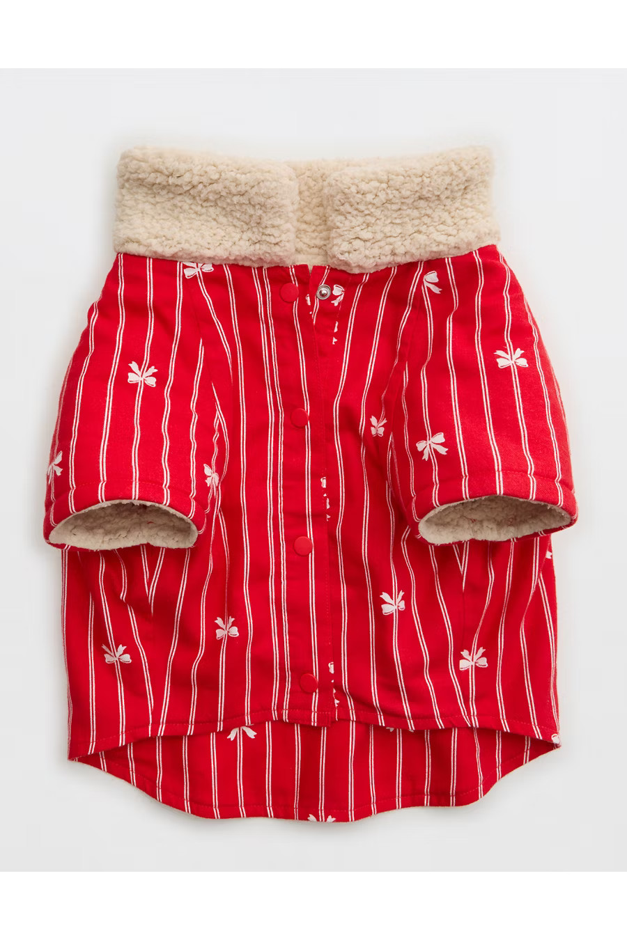 OFFLEASH By Aerie Flannel Dog Shirt Women's Bright Red M | Aerie