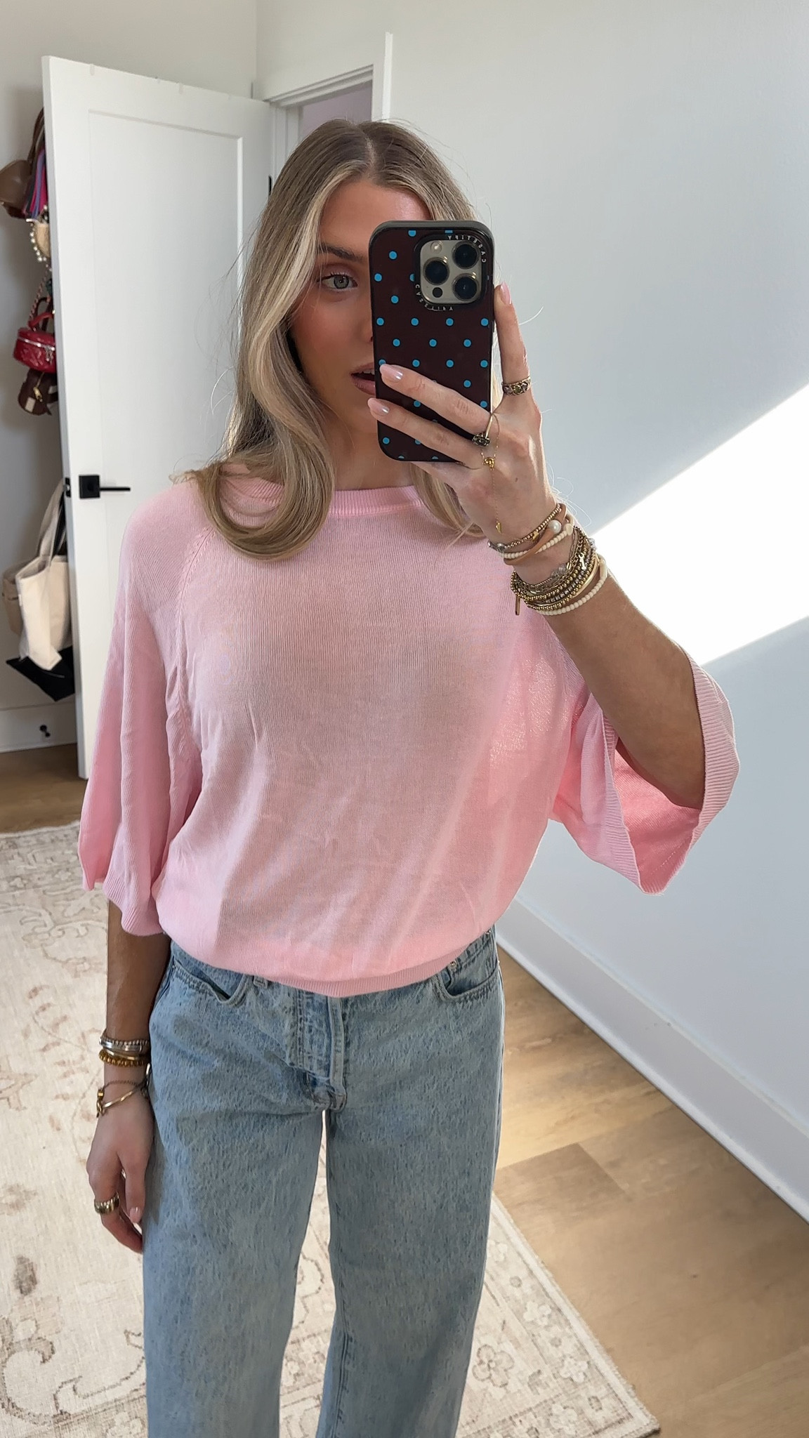 Amazon size small Saodimallsu Womens Boat Neck Summer Tops Batwing Dolman Short Sleeve Trendy Ribbed Knit Cinched Waist Knit Sweater Top

#LTKSaleAlert #LTKootd #LTKgrwm