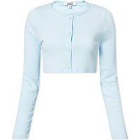 Frankies Bikinis Women's x Gigi Hadid Meadown Pointelle Cardigan in Asher Blue, Size Large | END. Cl | End Clothing (US & RoW)