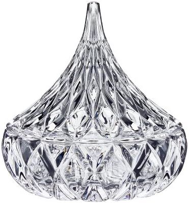 Godinger 6462 Crystal Famous Hersheys Kiss Crystal Candy Dish | Amazon (US)