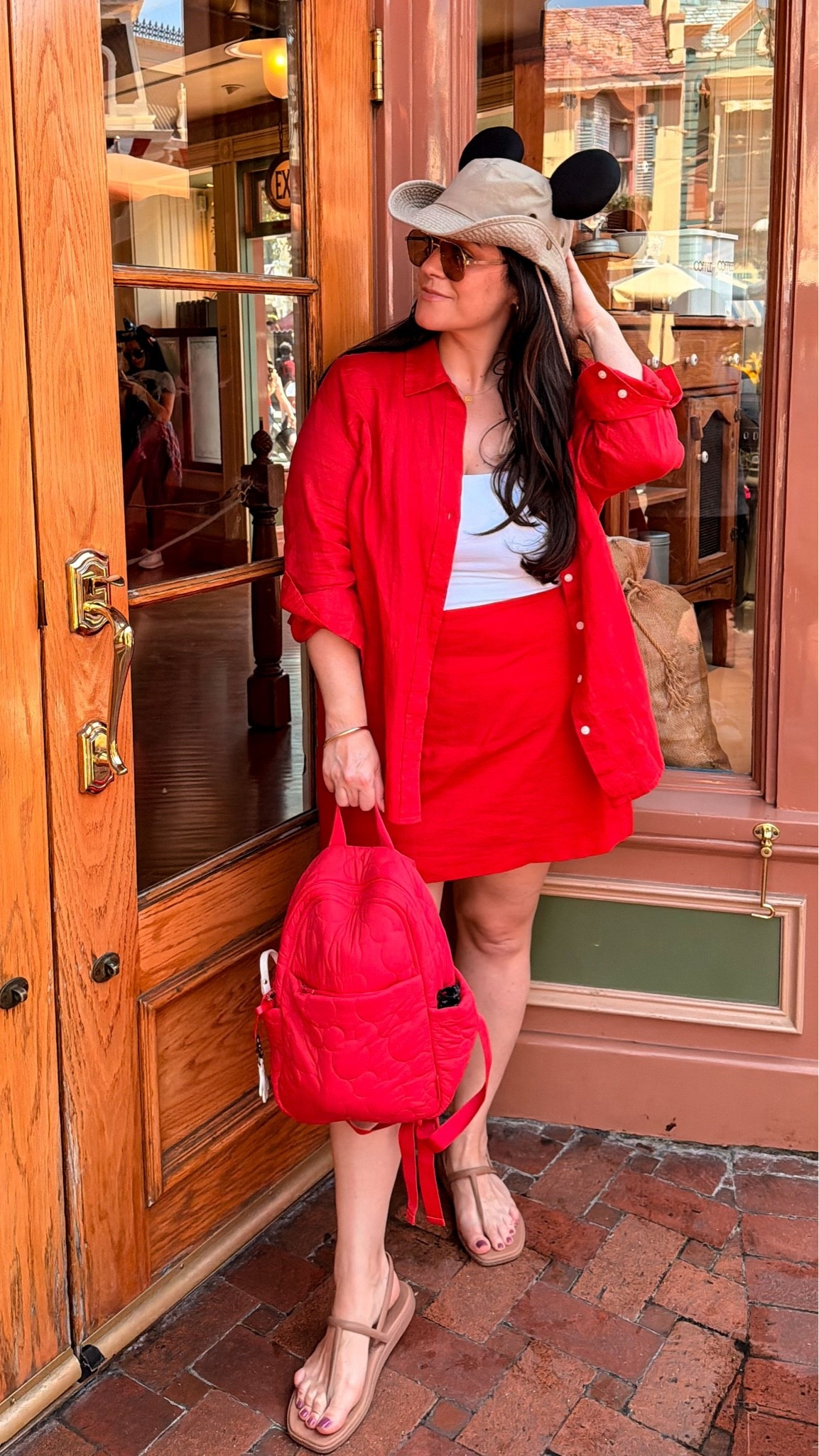 What I wore to Disney! This set was from last year but they restocked!

#LTKMidsize #LTKSeasonal