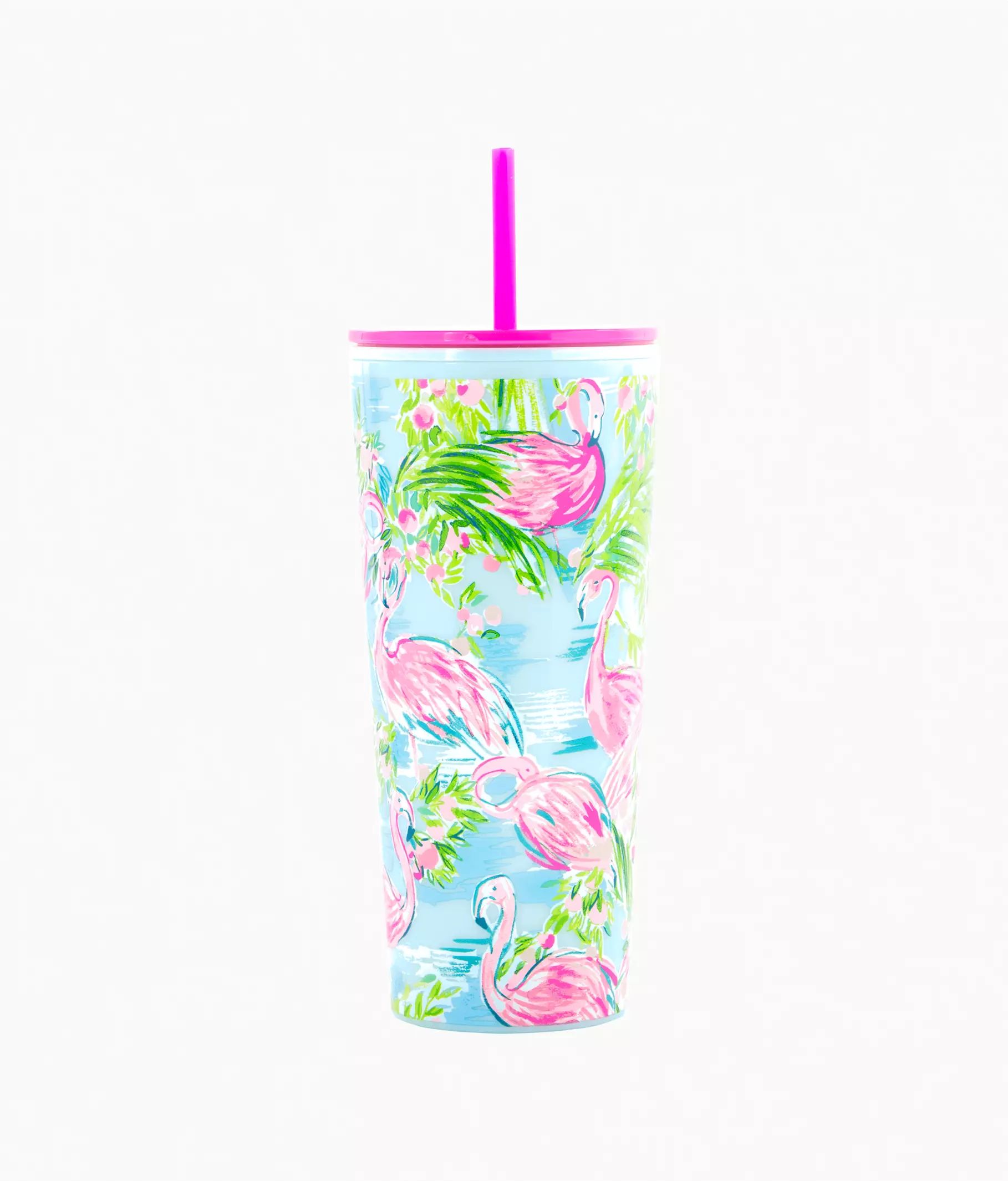 Tumbler With Straw | Lilly Pulitzer