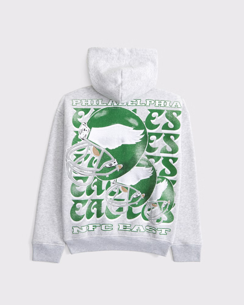 philadelphia eagles graphic popover hoodie | Abercrombie & Fitch (US)