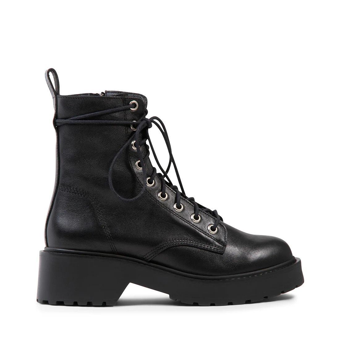 TORNADO-M BLACK LEATHER | Steve Madden (Canada)