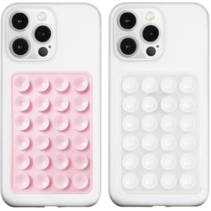 1 Pack Silicone Suction Cup Phone Case Mount Double Sided, Phone Accessories Hands-Free Strong Gr... | Amazon (US)