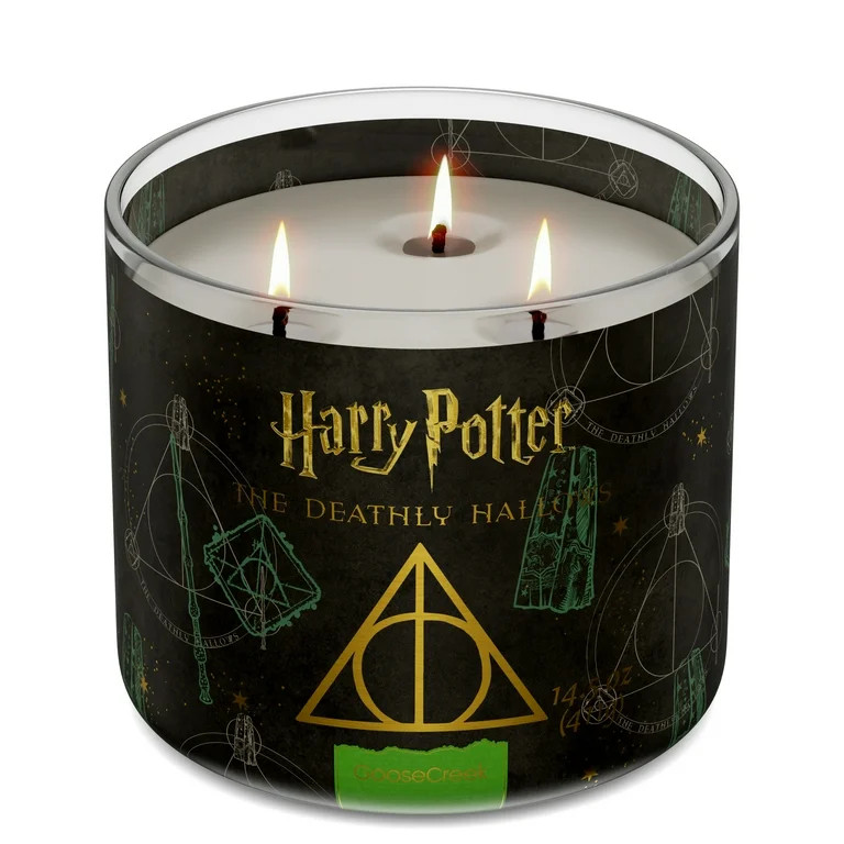 Goose Creek Harry Potter Deathly Hallows 3-wick Ancient Cedar, Forest Pine, Eucalyptus Mist & For... | Walmart (US)