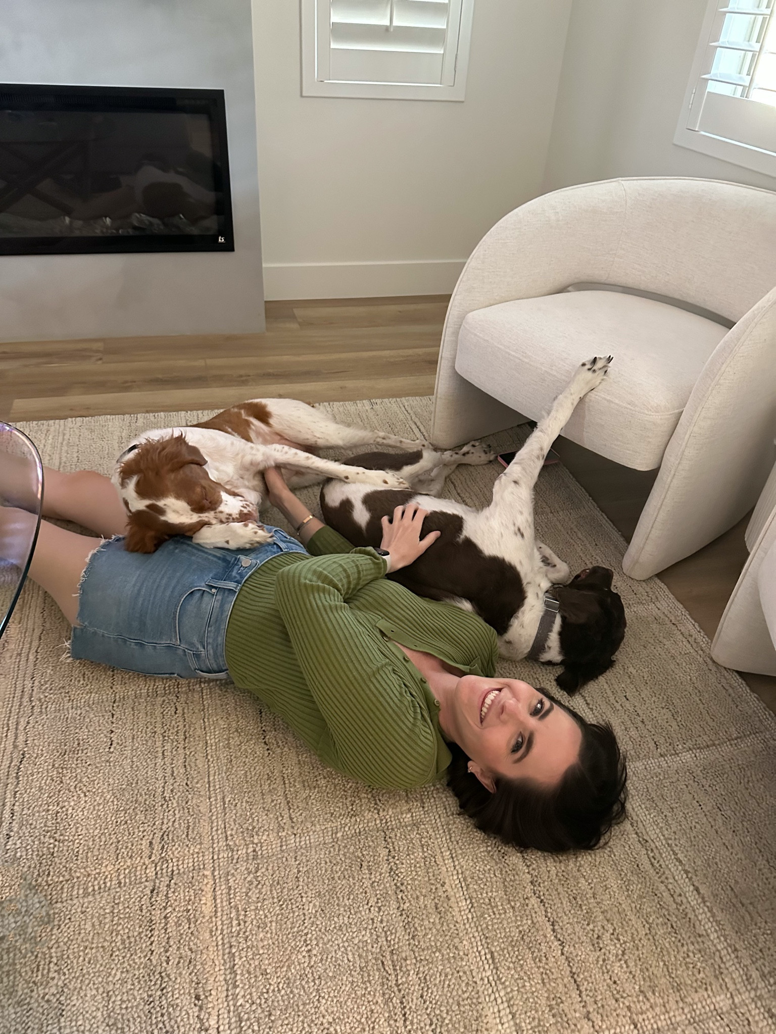 Enjoying our new rug from West Elm! Chairs are new too. Both are on sale. 

#LTKsalealert #LTKfamily #LTKhome