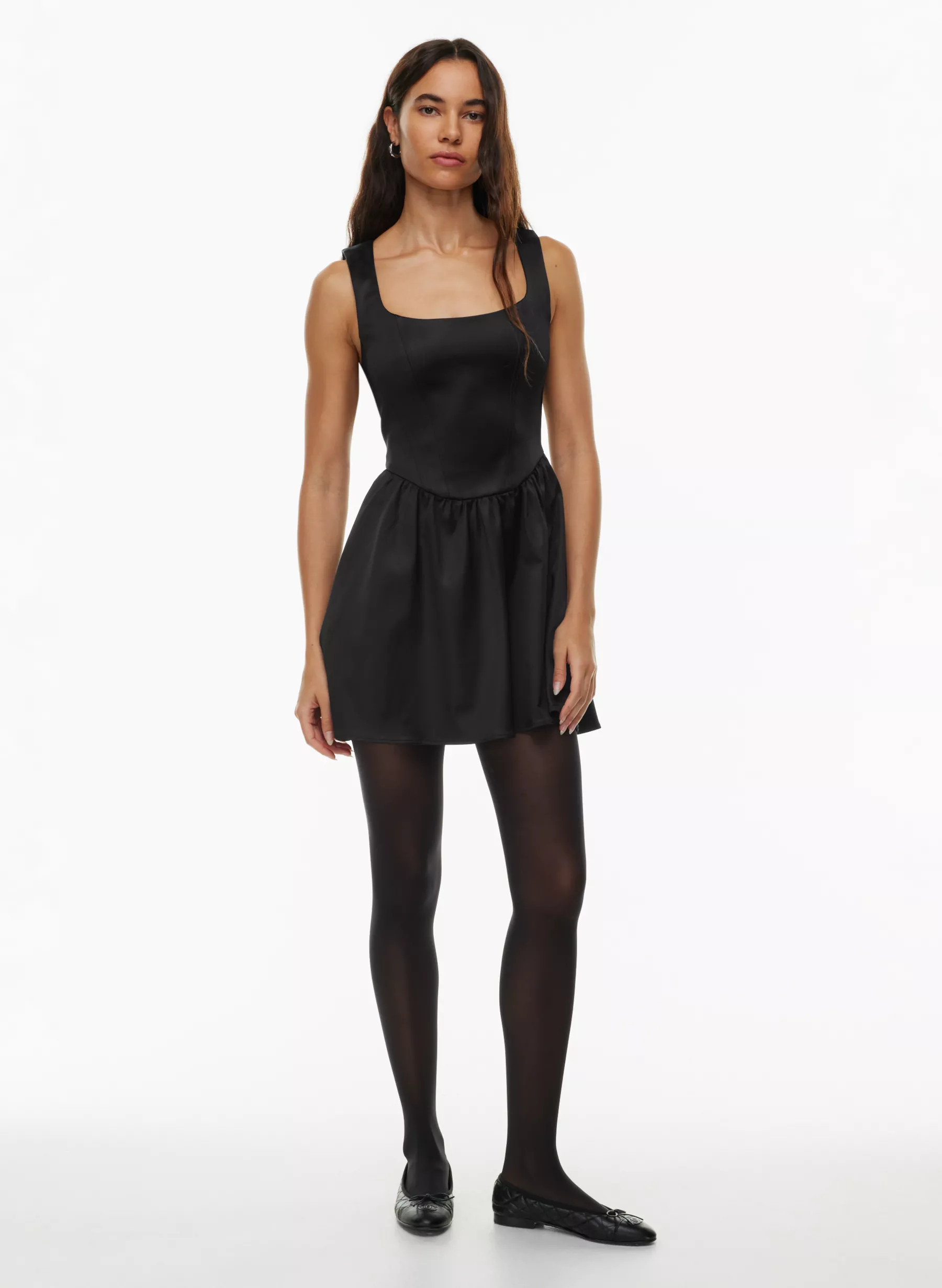 SEPTOR SATIN DRESS | Aritzia