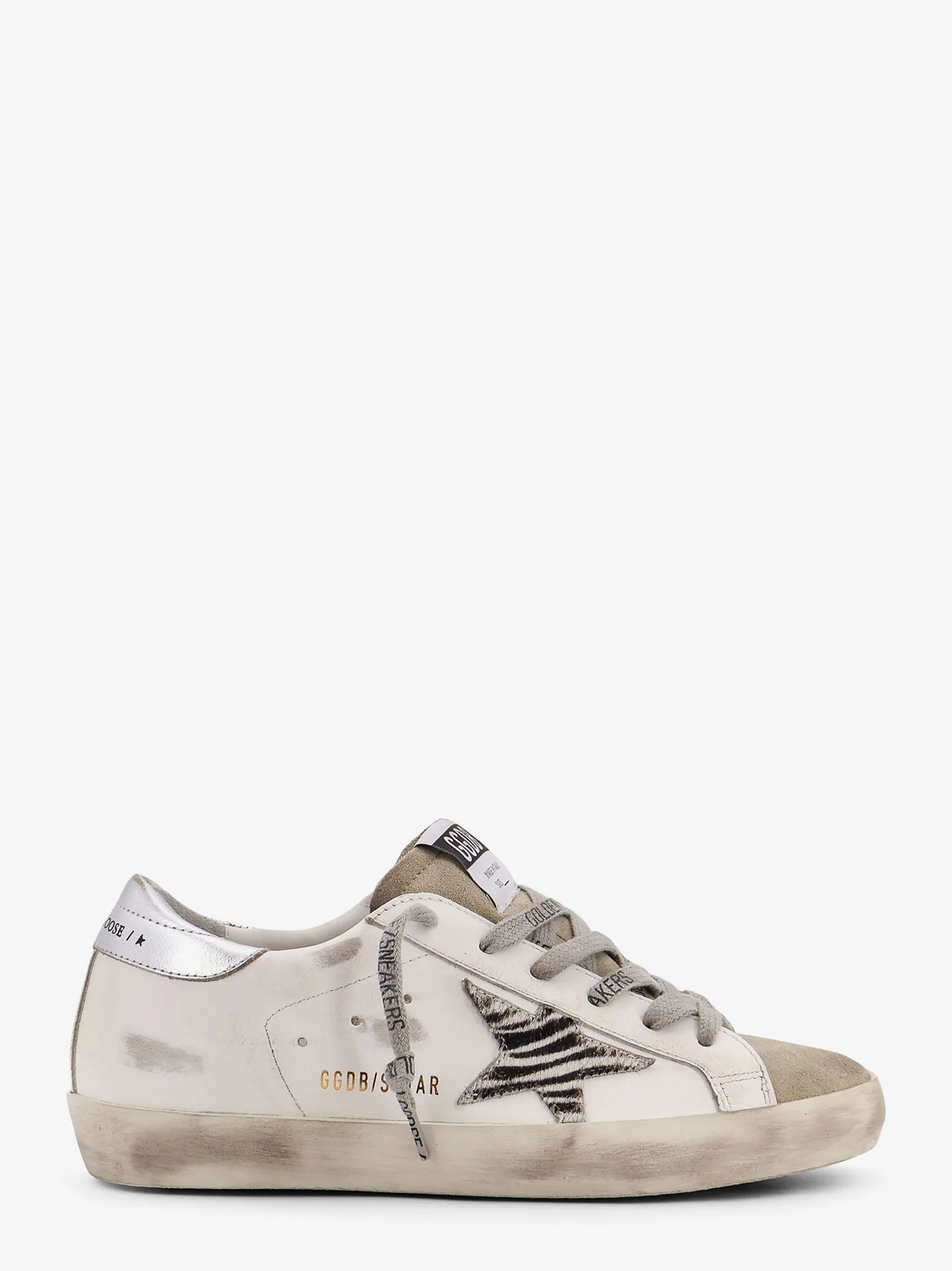 Super-star Classic with List low-top sneakers with suede inserts - GOLDEN GOOSE DELUXE BRAND - gender_Woman | Nugnes 1920
