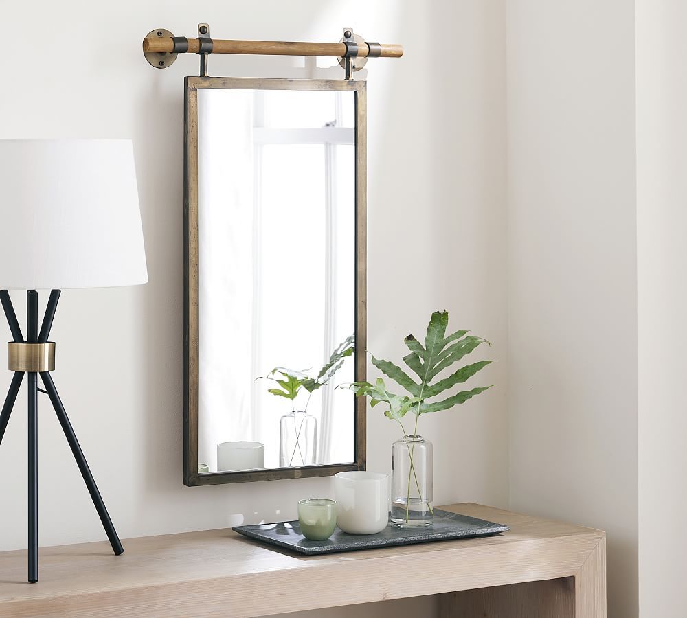 Cooper Wall Mounted Rectangle Wall Mirror | Pottery Barn (US)