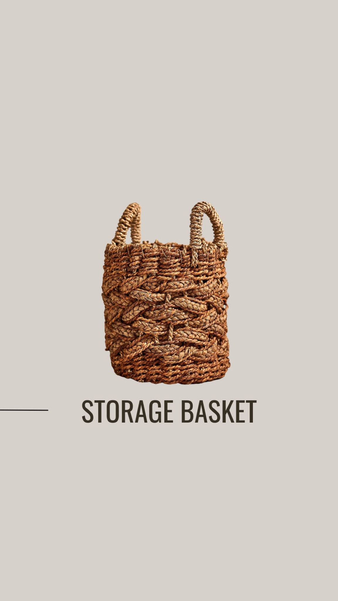 Storage Basket #storage #storagebasket #basket #homedecor #decor #interiordesign

#LTKstyletip #LTKfindsunder100 #LTKhome