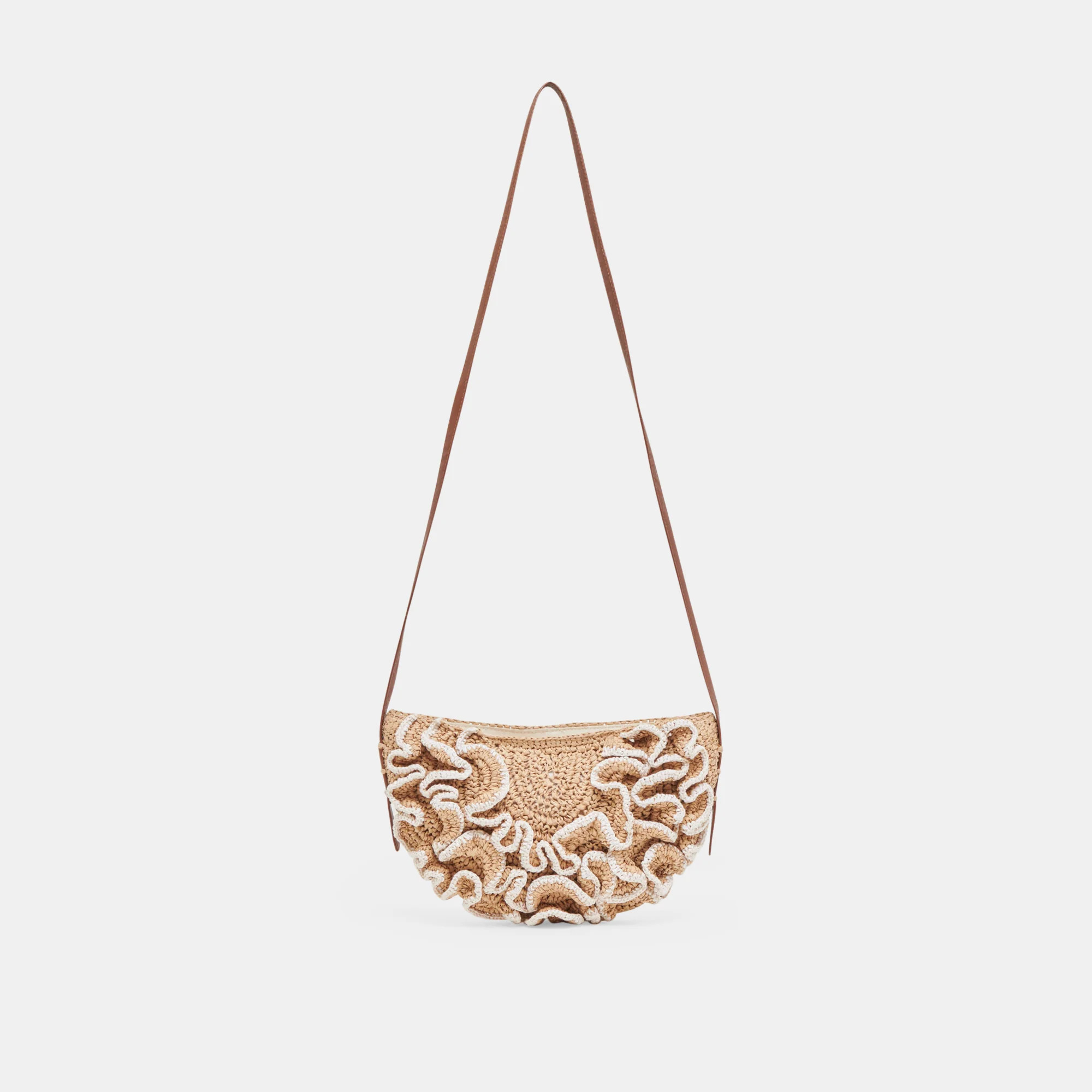 Atrani Natural Raffia Crossbody | Dolce Vita | DolceVita.com