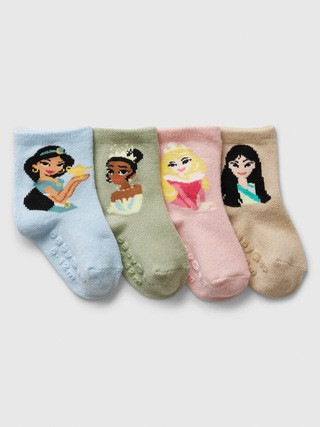 babyGap | Disney Princess Crew Socks (4-Pack) | Gap Factory