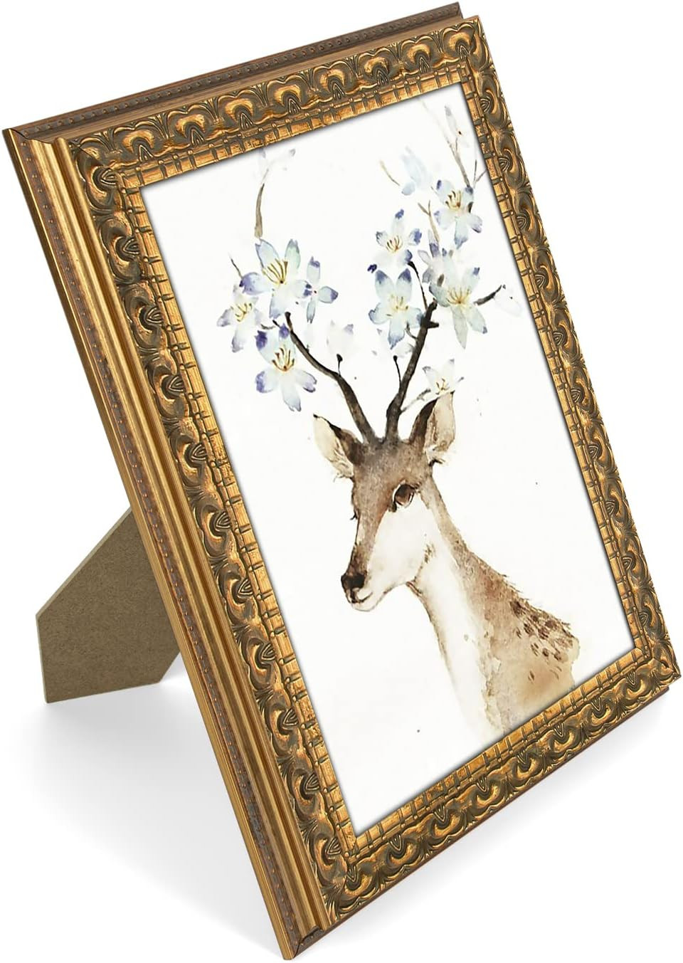 Golden State Art, 8X10 Ornate Finish Photo Frame, Bronze Color, Real Glass | Amazon (US)