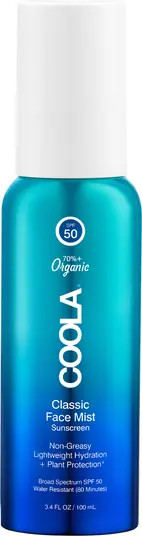 COOLA® Suncare Classic Face Sunscreen Mist SPF 50 | Nordstrom | Nordstrom