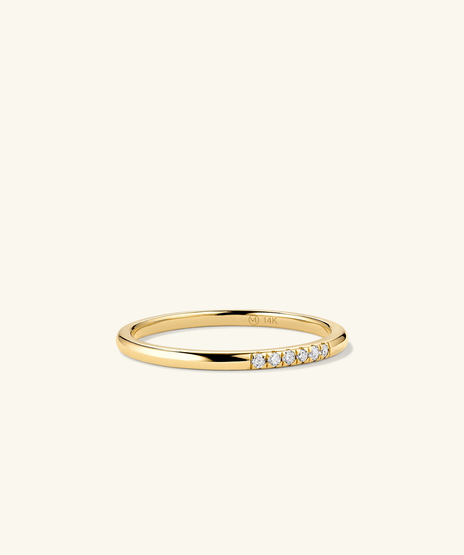 Diamonds Line Ring | Mejuri Fine Crew