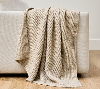 Confetti Ribbed Throw | Pottery Barn (US)